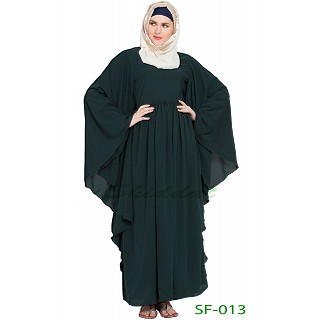 Arabian kaftan abaya- Dark Green